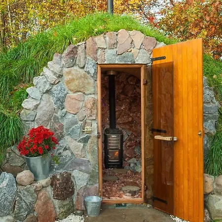 Saunowisko W Kragu - Niebieski I Zolty