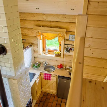 Villa Saunowisko W Kragu - Niebieski I Zolty *