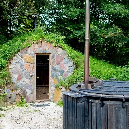 Villa Saunowisko W Kragu - Niebieski I Zolty Krąg