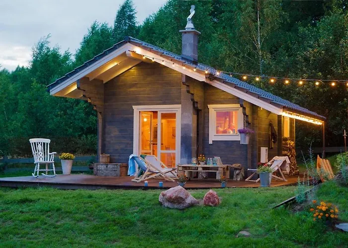 Saunowisko W Kragu - Niebieski I Zolty Villa