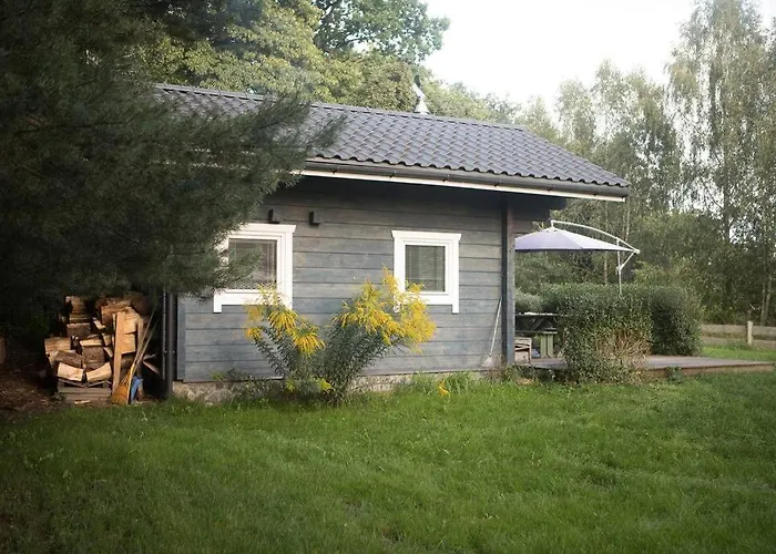 Villa Saunowisko W Kragu - Niebieski I Zolty