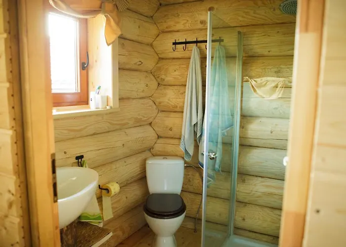 Villa Saunowisko W Kragu - Niebieski I Zolty