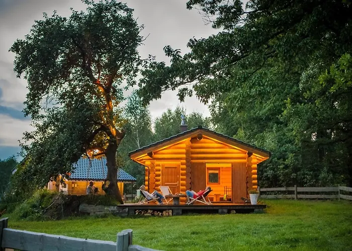 Saunowisko W Kragu - Niebieski I Zolty Krąg