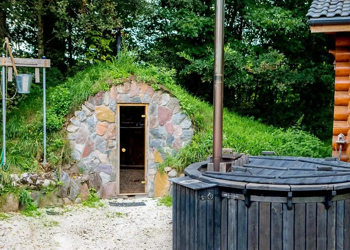 Villa Saunowisko W Kragu - Niebieski I Zolty Krąg