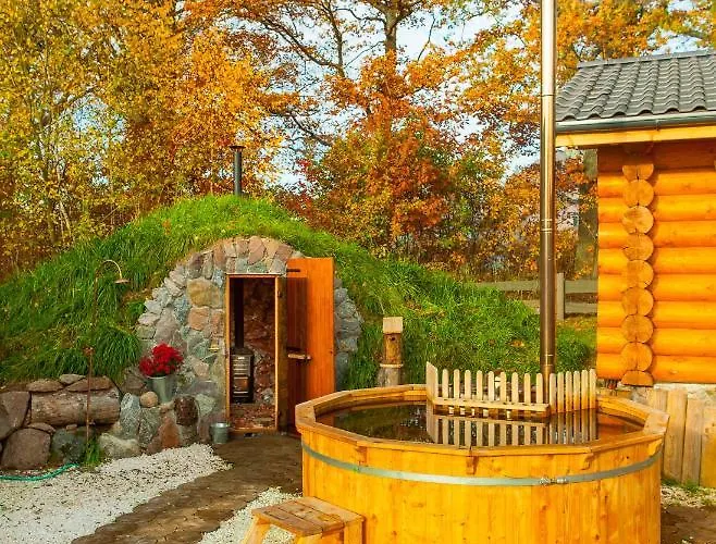 Saunowisko W Kragu - Niebieski I Zolty *